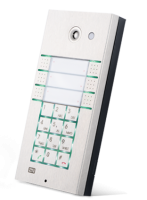 2N-Helios-6BK - дверной коммуникатор, аналоговое подключение, 6 клавиш быстрого набора, клавиатура