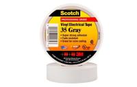 Scotch 35 (7000031674) серая, изоляционная лента высшего класса, 19мм х 20м х 0,18мм