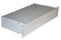 Кросс 19, предсобранный 2U, 64 порта FC/UPC, 50/125 мкм