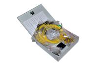 Кросс настенный Мини, предсобранный, 4 портов ST/UPC, 9/125 мкм