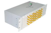 Кросс 19, предсобранный 3U, 64 порта ST/UPC, 50/125 мкм