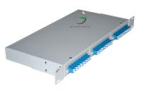 Кросс 19, предсобранный 1U, 24 порта LC/UPC duplex, 9/125 мкм