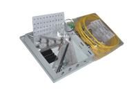 Кросс настенный Микро, предсобранный, 4 порта FC/UPC, 9/125 мкм