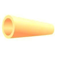 FIS-F00FR900HO - Защитная трубка Furcation Tube Hytrel Orange, 900 мкм , оранжевая, 1 м.