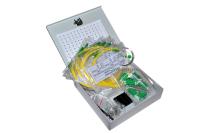 Кросс настенный Мини, предсобранный, 6 портов LC/APC duplex, 9/125 мкм