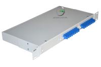 Кросс 19, предсобранный 1U, 16 портов SC/UPC, 9/125 мкм