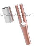 GALMAR Зажим безболтовой для соединения стержня заземления с проволокой (D8)