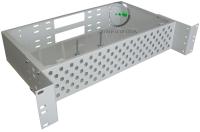 Кросс Распределительный Стоечный 2U до 96 портов под FC/ST (сплошная панель)