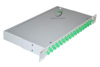 Кросс 19, предсобранный 1U, 32 порта FC/APC, 9/125 мкм