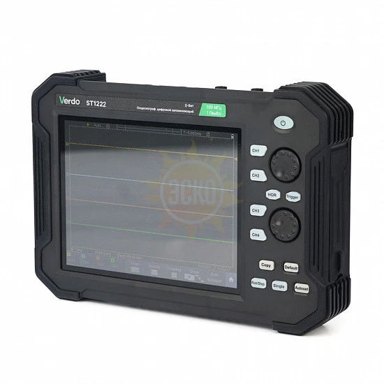 Фото VERDO ST1222 - осциллограф планшетного типа 100 МГц, 2 канала, 8 бит