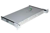 Кросс 19 выдвижной, предсобранный 1U, 16 портов FC/UPC, 9/125 мкм