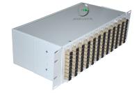 Кросс 19, предсобранный 3U, 96 портов SC/UPC, 50/125 мкм