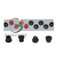 Заглушка FC пластик Black