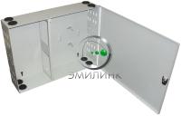 Кросс настенный, предсобранный, 24 порта LC/UPC duplex, 62.5/125 мкм