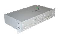 Кросс 19, предсобранный 2U, 32 порта FC/UPC, 9/125 мкм