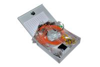 Кросс настенный Мини, предсобранный, 4 портов ST/UPC, 50/125 мкм