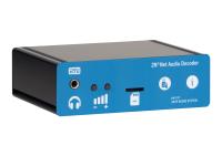 2N NetAudio Decoder - система IP-аудиовещания, встроенный усилитель, подключение LAN/WAN, PoE
