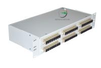 Кросс 19, предсобранный 2U, 48 портов SC/UPC, 62.5/125 мкм