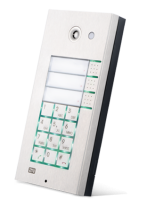 2N-HeliosIP-C3BK - IP видеодомофон, 3 клавиши быстрого набора, клавиатура, видеокамера, алюминиевый корпус