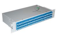 Кросс 19, предсобранный 2U, 96 портов LC/UPC duplex, 9/125 мкм
