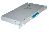 Кросс 19, предсобранный 1U, 8 портов LC/UPC duplex, 9/125 мкм