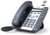 ATCOM A20WAC IP-телефон, чб LCD 3,1", Wi-Fi 802.11bgnac 2,4 и 5ГГц, 2x10/100TX, 2 SIP линии, БП в комплекте