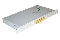 Кросс 19, предсобранный 1U, 8 портов ST/UPC, 62.5/125 мкм