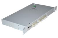 Кросс 19, предсобранный 1U, 12 портов LC/UPC duplex, 50/125 мкм