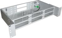 Кросс Распределительный Стоечный 2U до 48 портов (без планок)