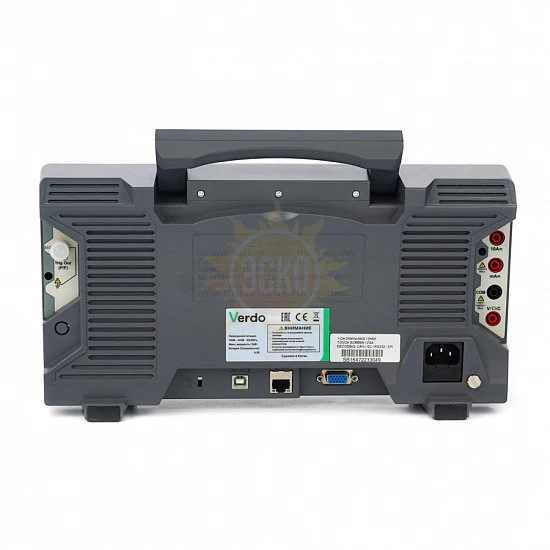 Фото VERDO SB1643 - осциллограф цифровой 4 канала, 100 МГц, 1 Гвыб/с