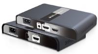 Lenkeng LKV380 - Удлинитель HDMI по электросети 220В с ИК (режим передатчик - приёмник)