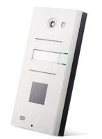 2N-HeliosIP-1B - IP домофон, 1 клавиша быстрого набора, алюминиевый корпус
