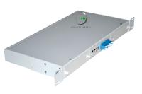 Кросс 19, предсобранный 1U, 4 порта LC/UPC duplex, 9/125 мкм