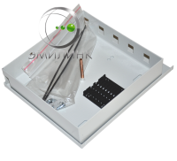 Кросс Распределительный Настенный Микро до 4 портов SC/LC (duplex) (сплошная панель наружная)