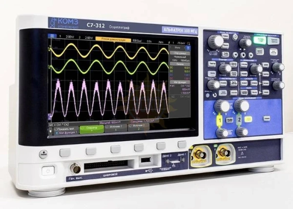 Фото С7-312 — осциллограф двухканальный 100 МГц