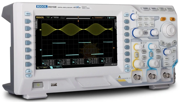 Фото DS2102E — цифровой осциллограф